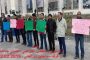 تحصن و آکسیون اعتراضی اعضای جدا شده از فرقه مجاهدین خلق در میدان اسکندر بیک تیرانا ـ آلبانی
